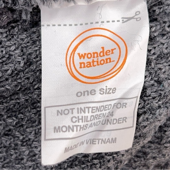 Set Of 3 Boys Kids Hats 2T To 5T Black Beanie Style Fun Winter Fall - Picture 4 of 15